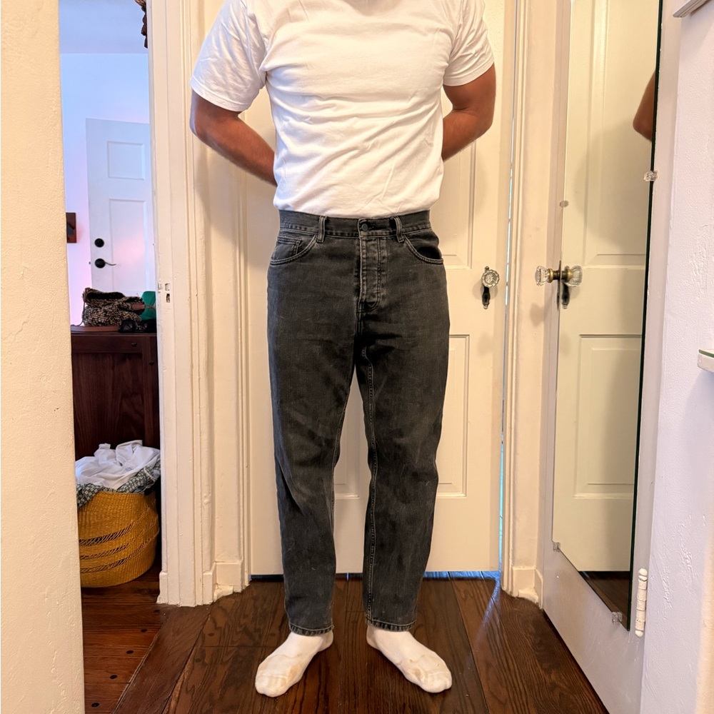Carhartt Black Straight Jeans Versatile Style